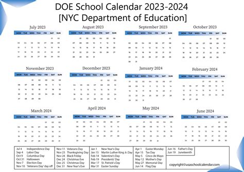 Nyc doe calendar 2023-24 - NYCDOE School Year Calendar 2023-24 NYC Department of Education School Year Calendar 2023-2024 This is the 2023–24 school year calendar for all 3K–12 NYCDOE …